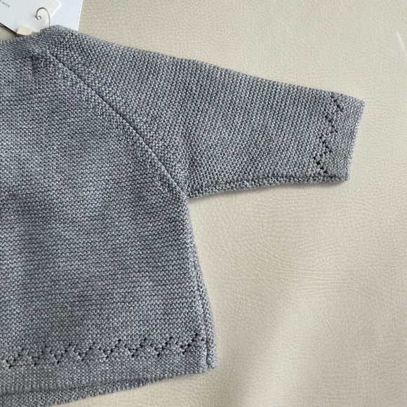 Zara Baby Cotton Knit Sweater Newborn 0-1month - Picture 6 of 7